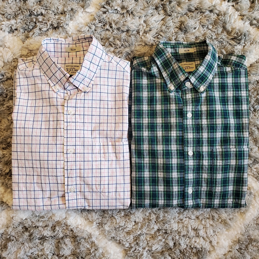 J.CREW Dress Shirts Slim Casual